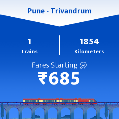 Pune To Trivandrum Trains
